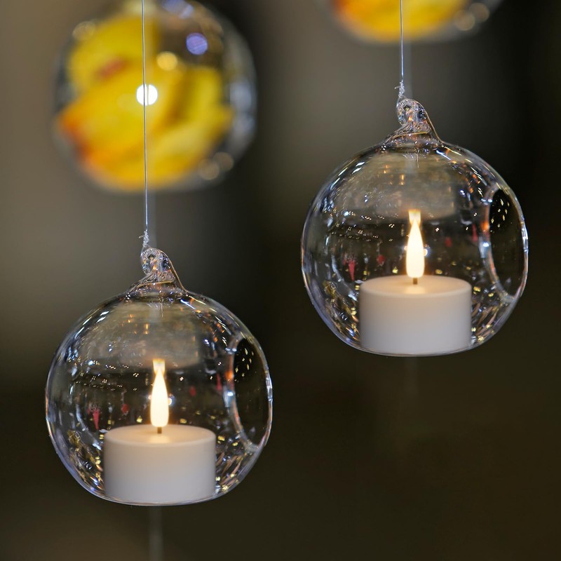 Lasumora Rechargeable Tea Lights Candles with Remote Timer & Charging