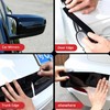 Lypumso Gloss Black Vinyl Wrap for Chrome Delete, 6 Inch