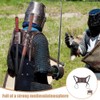NBEADS Sword Back Holder, Adjustable Sword Shoulder Back Sheath Holder