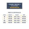 Bass Creek Outfitters Men's Coveralls – Water Resistant Insulated Long