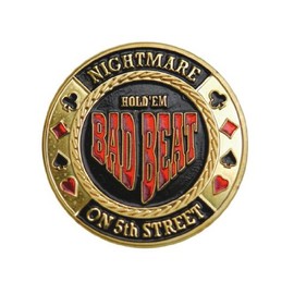Poker Card Guards | Bad Beat Card Guard (Single)