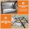 ZHEQOGZH Stainless Steel Goat Trough Feeder 2 Pack 23" Long