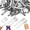Kit 200 Pzs Pinzas de Cocodrilo para Cabello, Pinzas para