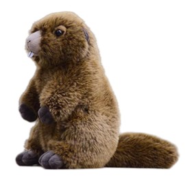 FRANKIEZHOU Realistic Groundhog Stuffed Animal- Brown10,Marmot Plush Toy Soft Toy for Boy,Girl Toys,Gifts for Kids, Baby Gift, Cry Babies,Home Decor,Hugging Toy