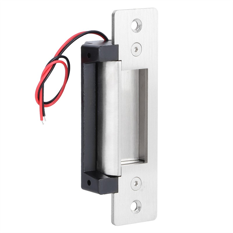 NO NC Adjustable Cathode Electric Door Lock Household Metal Wooden