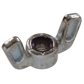 The Hillman Group 43543 1/4-28 -Inch Nylon Insert Wing Nut, Zinc, 8-Pack