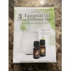 ScentSationals Aromatherapy - 100% Pure Essential Oils 3-Piece Diffuser Gift