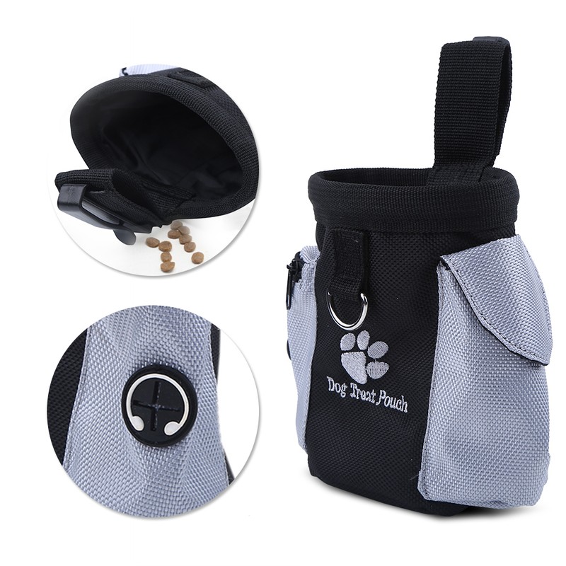 Pet Dog Puppy Obedience Agility Bait Training Food Treat Pouch