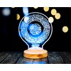 Ramadan Decorative Islamic Eid Mubarak Decoration 3D LED Lamp Gift