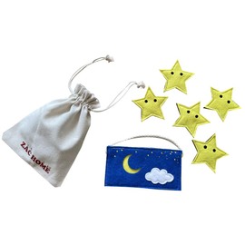 Nursery Rhyme "Twinkle Twinkle Little Star" Finger Puppet with Numbers 1-5 at the back – Fun and Educational Counting Toy for Toddlers and Preschoolers…