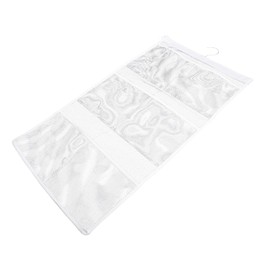 Outanaya Bathroom Organizer Bag Wet Bag Shower Organiser 6 Pockets Stainless Steel Quick Dry