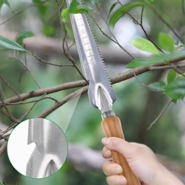 Garden Weeding Tools, Multifunctional Manual Weeder, Stainless Steel Weeder with Measure, weed remover tool for digging, weeding, loosening gift for gardeners