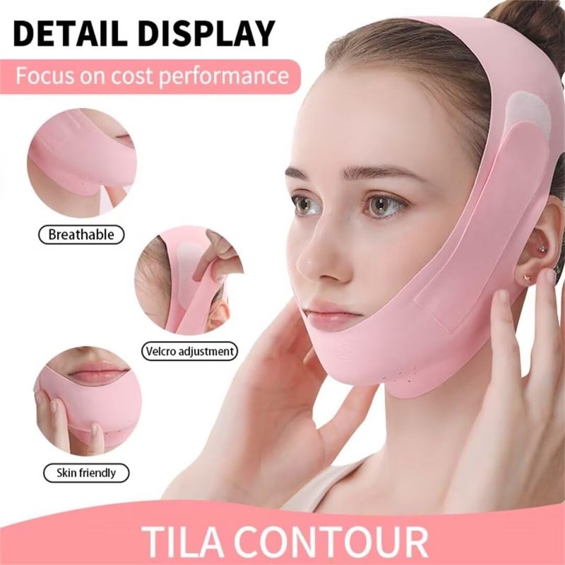 Adjustable Chin Strap for Sleeping Jawline Shaper V Line Lifting