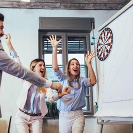 Darts Metal Tip Set,Metal Tipped Darts | Martial Arts Weapons for Friends Teens Family Balcony Lawn Outdoor Sports Women Men Youth