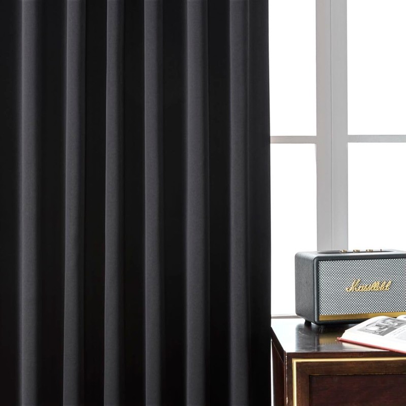 Joydeco Blackout Curtains 108 Inches Long, 108 Inch Curtains for