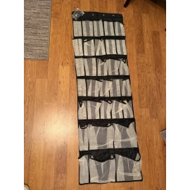 Unbranded 31 Large Pockets Over The Door Shoe Organizer Mesh Holder Rack Capacity Hanging