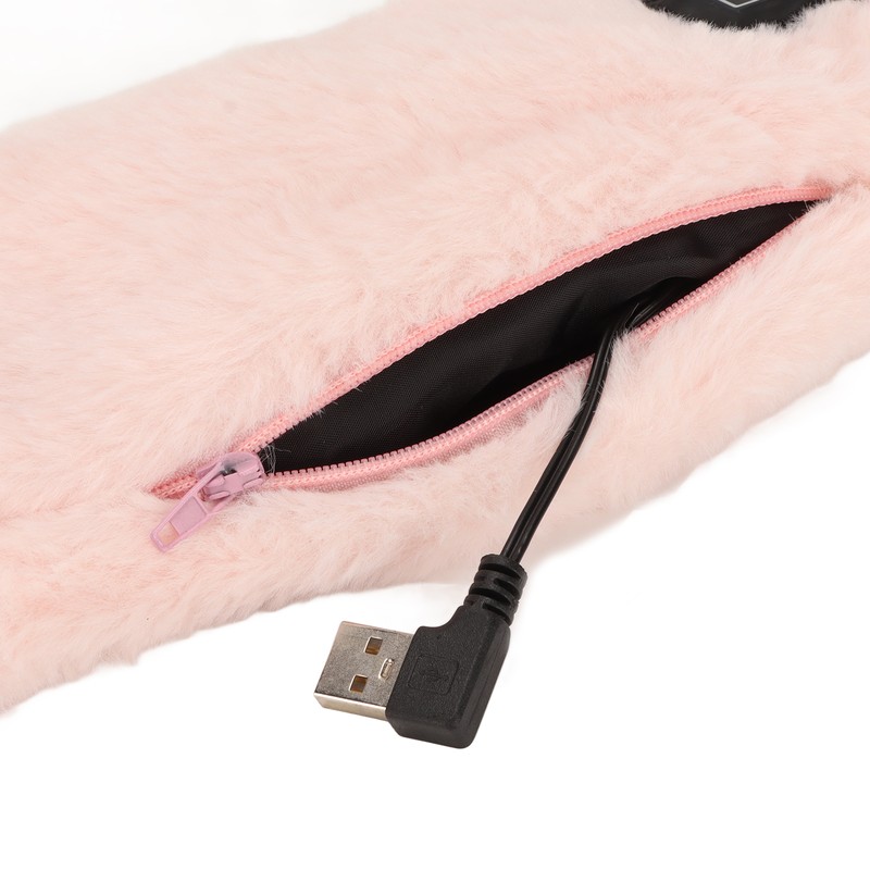 Electric Heated Scarf 3 Temperature Gears Detachable Washable Keep Warm