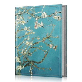 Fintie Photo Album 4x6 Photos - 52 Photos Small Mini Capacity Premium Vegan Leather Cover Photo Album, Portable Wallet Photo Album for Family Wedding Boys Girls (Blossom)