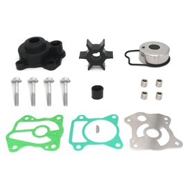 GlückMarine 06193ZV7020 Water Pump Impeller Repair Kit for Honda 25-30 HP Outboard Boat Motors Replacement 06193-ZV7-020 06193-ZV7-010 Marine Engine