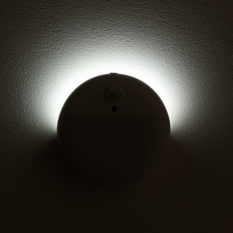 YUNLEX 4 Pack Stair Lights Indoor, 2.6" Small Stick on