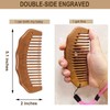 Moreinday Labor Comb with Wrist Strap and Massager, Birthing Comb