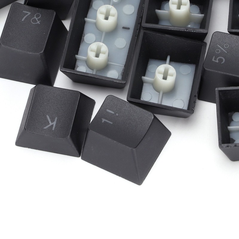 PBT Keycaps Ergonomic Design Oil Resistant Colorful 108 Key Video