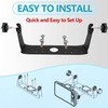 000-11020-001 Gimbal Mounting Bracket with Knobs for 9" Touchscreen Fish