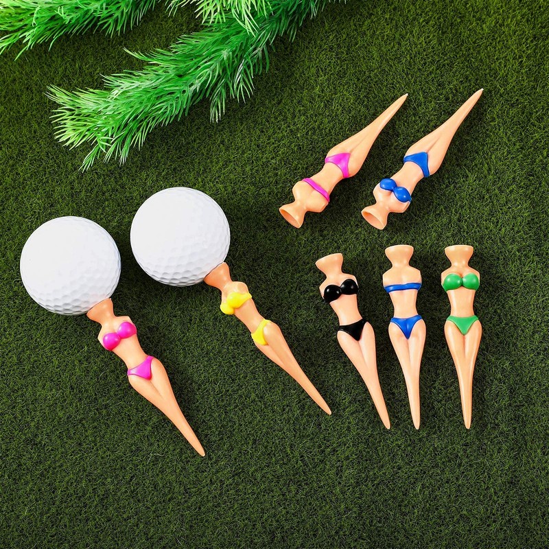 15 Pcs Unny Golf Tees Lady Girl Golf Tees, 76