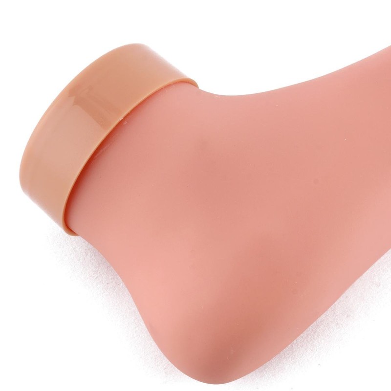 Venuse Practice Fake Foot Model Flexible Movable Soft Silicone Prosthetic