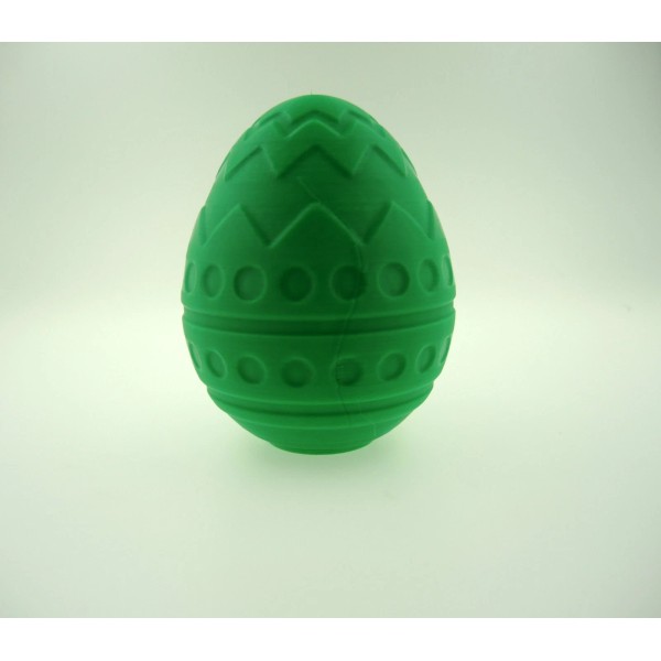 Easter Egg 3D Printed green