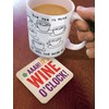 Brainbox Candy Funny Cork-Backed Coaster - Aaah! Its Wine Oclock!