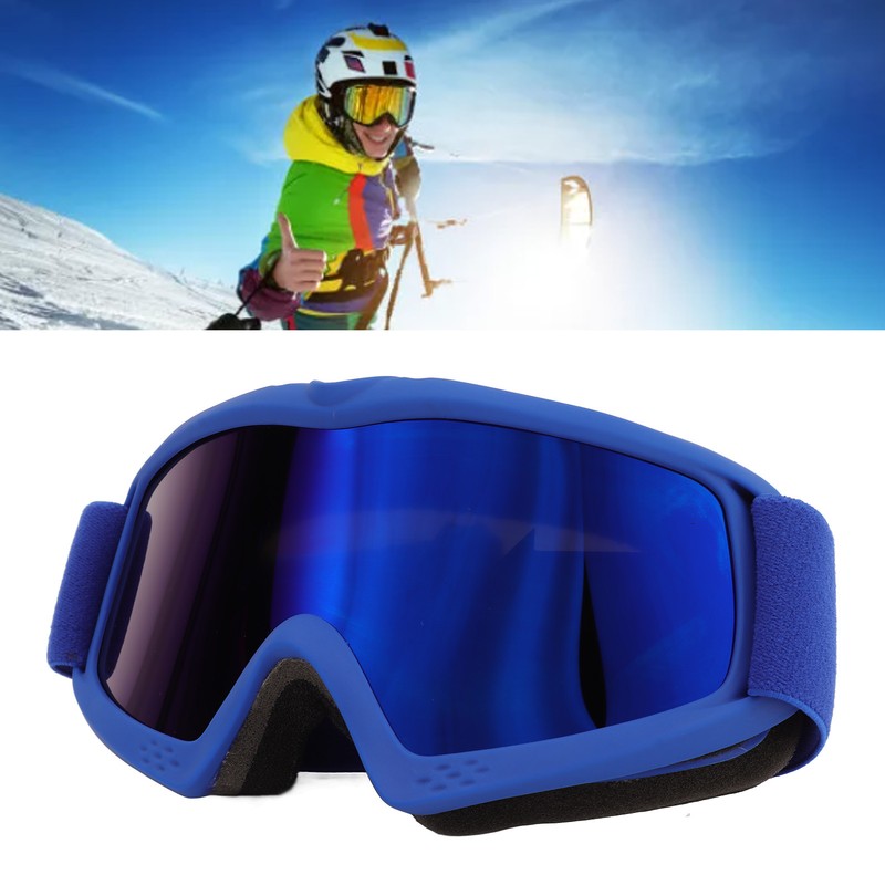 Kids Ski Goggles HD Coating Lens UV Protection Shock Resistance