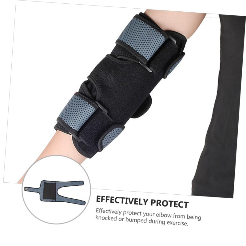 Sosoport Elastic Elbow Protector for Men Women Elbow Brace Splint