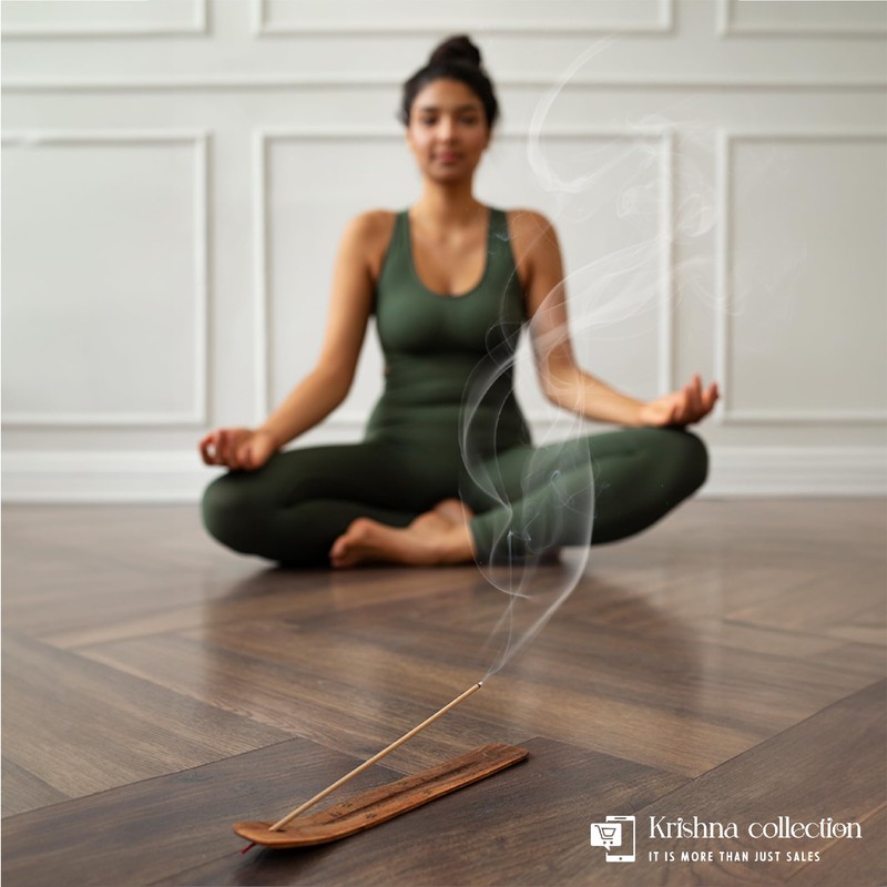 Krishna Collection Incense Sticks – Odor Elimination, Long-Lasting Aroma for