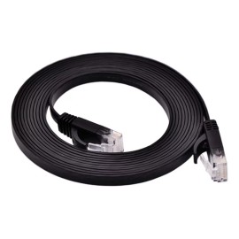 J.H. Company Cable Red Plano Categoria 6 Cat6 Rj45 Utp Ethernet 5 Metros