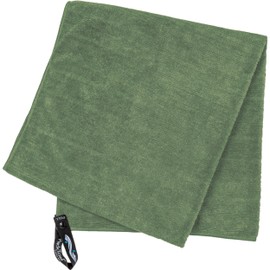PACKTOWL Luxe Face Towel, Rainforest, 10" x 14"