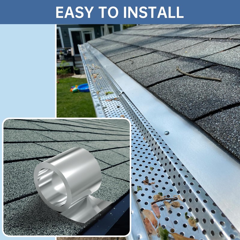 4 in x 50 ft Aluminum Flashing Roll - Roofing