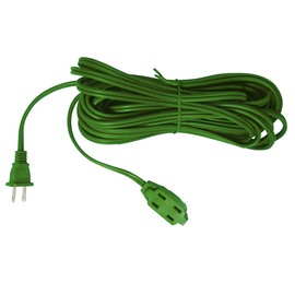 Surtek 136153 Extensión eléctrica doméstica color verde, 10 m