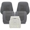 NLQR Front Driver & Passenger Bottom & Top Lean Back