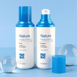 Foodaholic Nature Hyaluronic Acid 3-in-1 (Toner + Emulsion + Cream) / Highly Moisturizing Skin / 푸드어홀릭 네이처 히알루론산 3종(토너+에멀전+크림) 수분충전 고보습 스킨