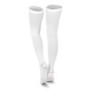 Medias de compresión hasta el muslo, calcetines unisex de manguera