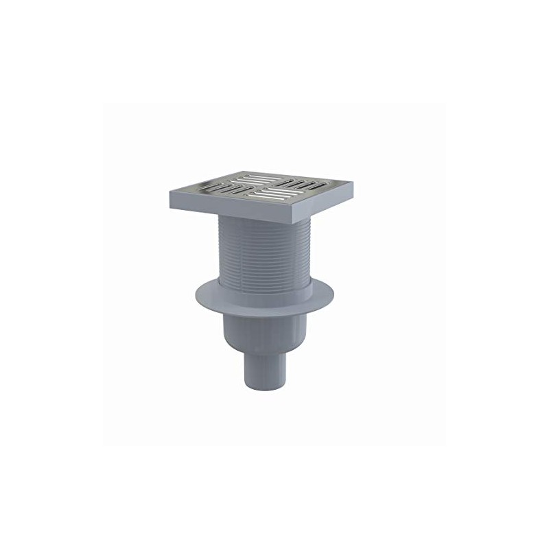 Floor Drain 150 Drain DN 50 Vertical Stainless Steel Shower