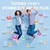 Totaria 13-in-1 Vitamin B Complex Plus – B1–B12, C, D3,