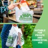 Sabco - White Vest Carrier Bags 100% Degradable - Large13