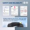 TOPDURE JHSD 12-feet Pipe Heating Cable Built-in Thermostat