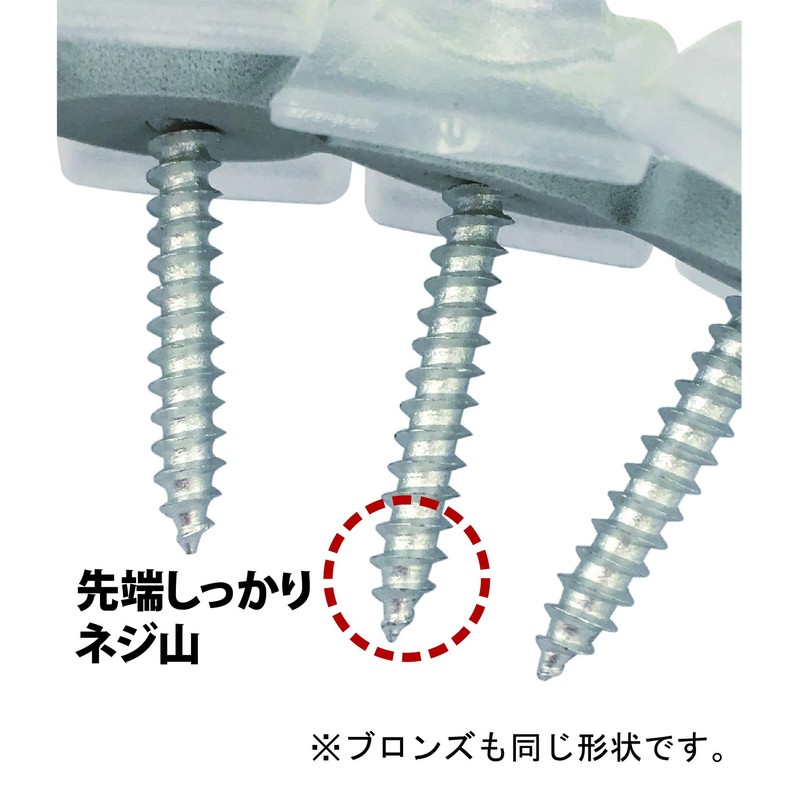 DAIDOHANT (ダイドーハント) (Polycarbonate Sheet Screw) Polycarbonate Joint Screw, Bronze [For