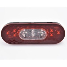 Knapheide 12256442, 6” Oval LED Stop/Tail/Turn & Back-Up Light