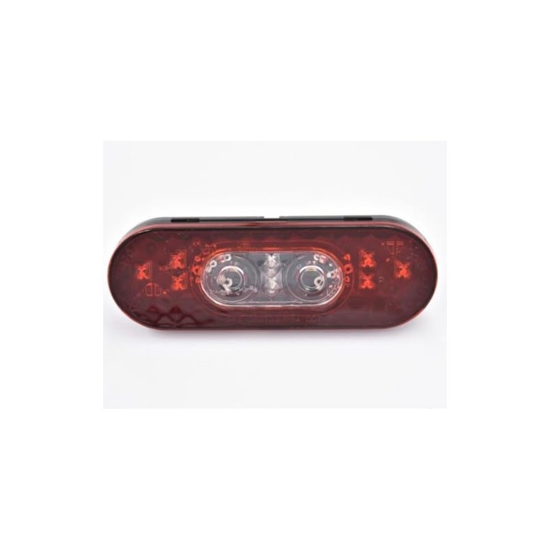Knapheide 12256442, 6” Oval LED Stop/Tail/Turn & Back-Up Light