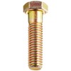 Steel Hex Bolt, Grade 8, Zinc Yellow-Chromate Plated Finish, Hex