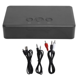 Bluetooth 5.0 Receiver Wireless Audio Adapter 3.5mm AUX Output Audio Receiver for U Disk